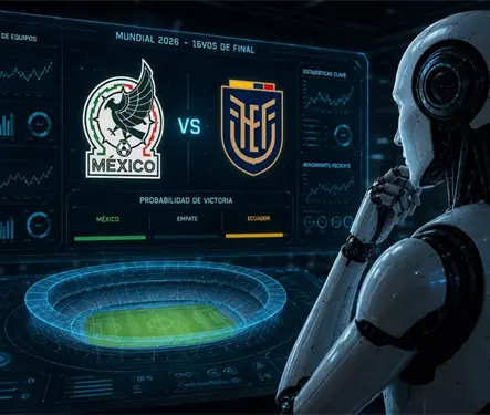 Mundial 2026: IA predice al ganador del M&eacute;xico vs Ecuador