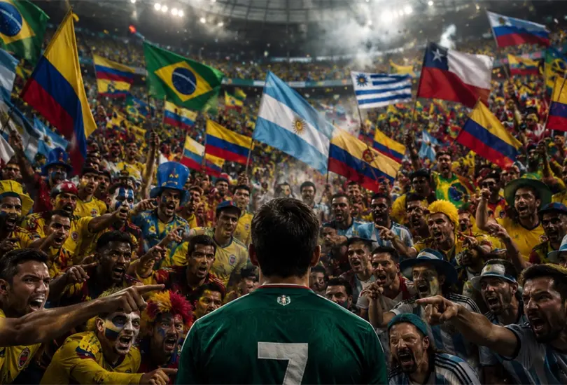 Selección que apoya a México Selección que apoya a México