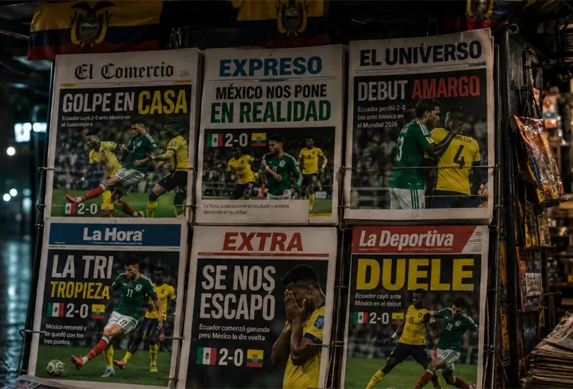 Ecuador se llevó un duro golpe de realidad Ecuador se llevó un duro golpe de realidad