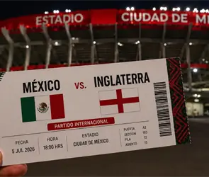 Mundial 2026: M&eacute;xico vs Inglaterra: Boletos, precio y disponibilidad