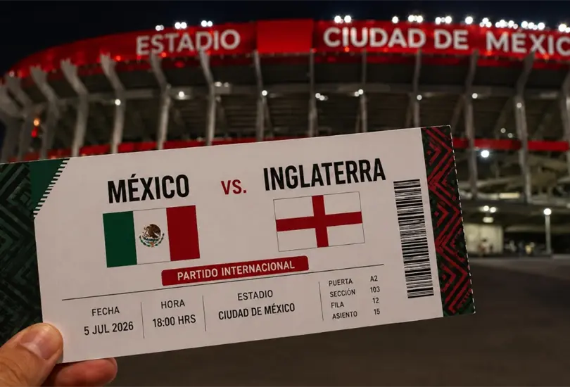 México vs Inglaterra en el Estadio Azteca México vs Inglaterra en el Estadio Azteca