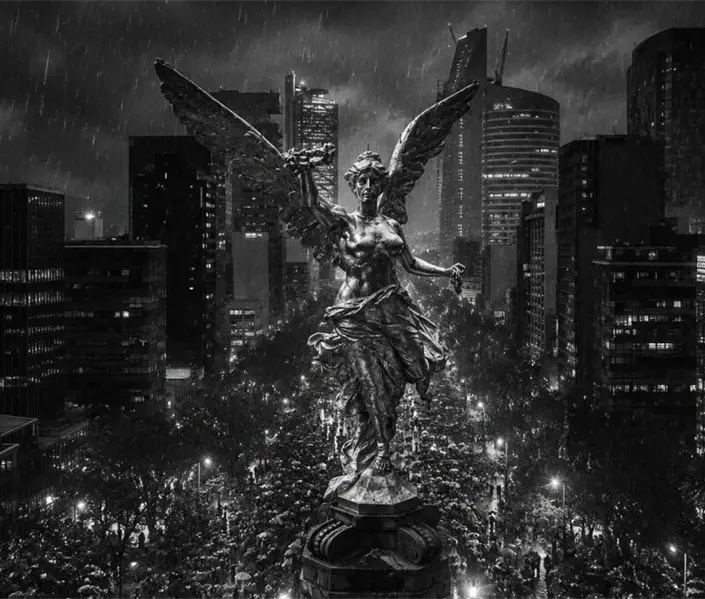 Luto en el Ángel: mueren tres aficionados tras triunfo de México Luto en el Ángel: mueren tres aficionados tras triunfo de México