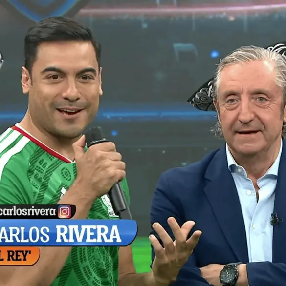 Carlos Rivera sacudi&oacute; El Chiringuito con "El Rey" y "Cielito Lindo"