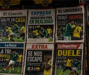 Mundial 2026: La reacci&oacute;n de la prensa de Ecuador tras la derrota ante M&eacute;xico