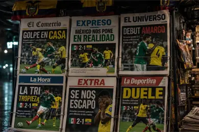 Mundial 2026: La reacci&oacute;n de la prensa de Ecuador tras la derrota ante M&eacute;xico