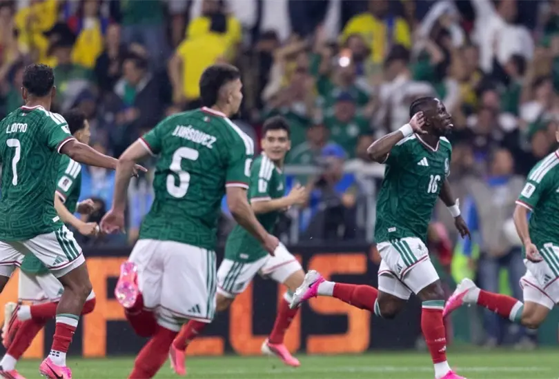 M&eacute;xico le pega un baile a Ecuador