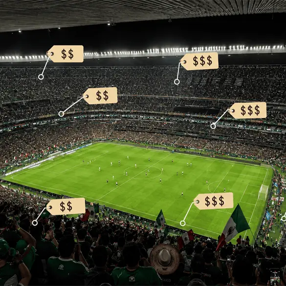 Reventa para el México vs Inglaterra alcanza precios históricos Reventa para el México vs Inglaterra alcanza precios históricos