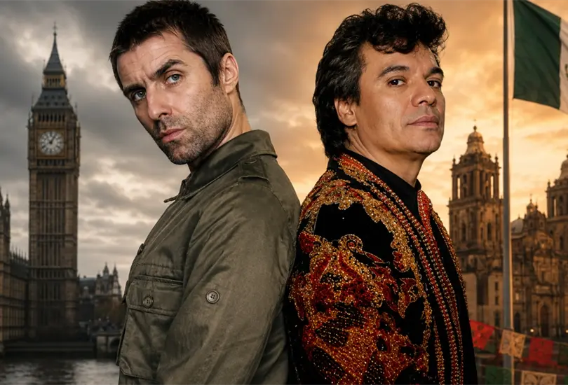 Liam Gallagher respondió a los comparativos con Juan Gabriel Liam Gallagher respondió a los comparativos con Juan Gabriel