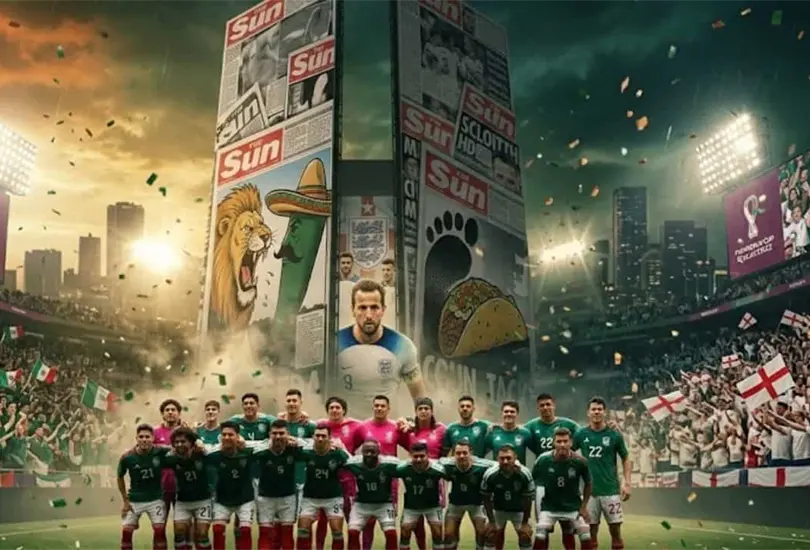 La prensa inglesa sobre el México vs Inglaterra La prensa inglesa sobre el México vs Inglaterra