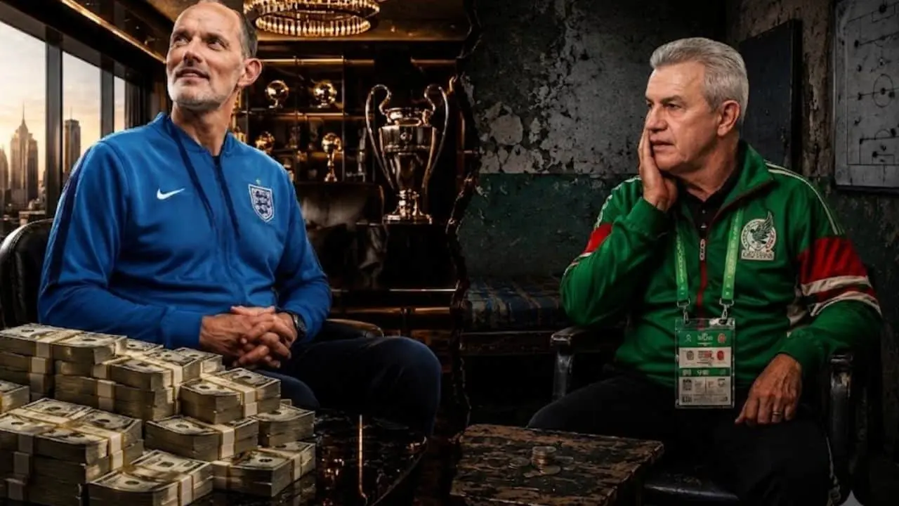  Diferencia de salarios de Tuchel y Aguirre 