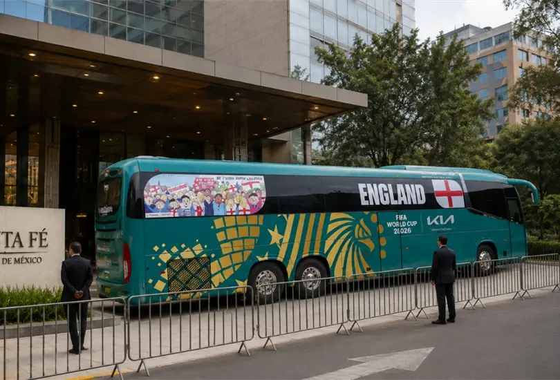 Inglaterra ya viene de camino a la Ciudad de M&eacute;xico