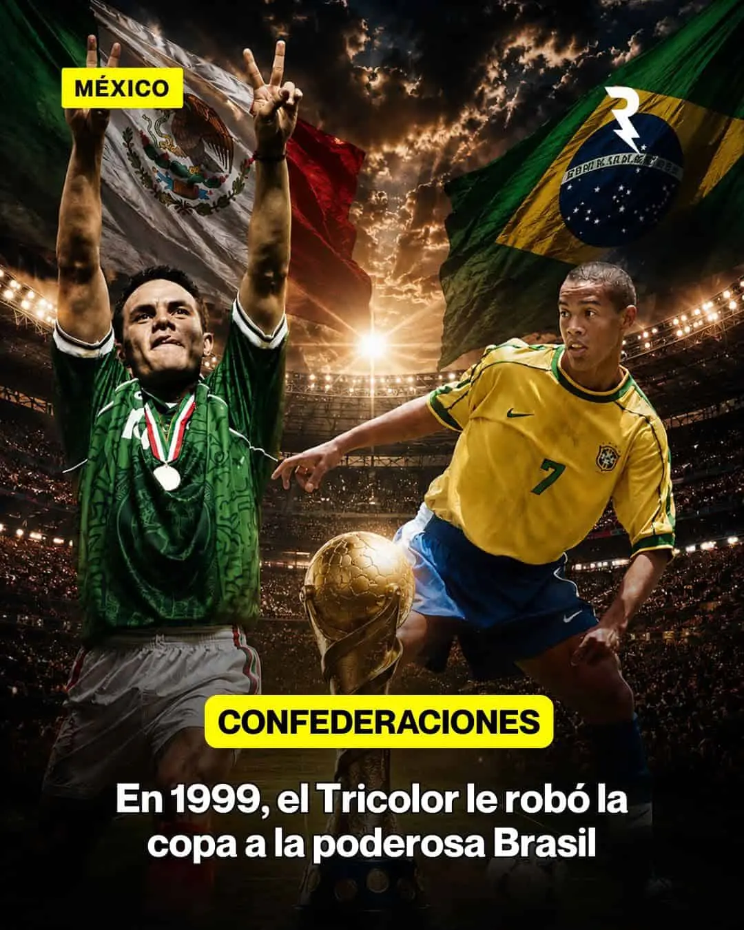 México le ganó la confederaciones a Brasil México le ganó la confederaciones a Brasil