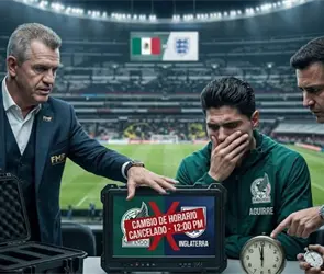 Se cancela el cambio de horario del M&eacute;xico vs Inglaterra &iquest;Qu&eacute; pas&oacute;?