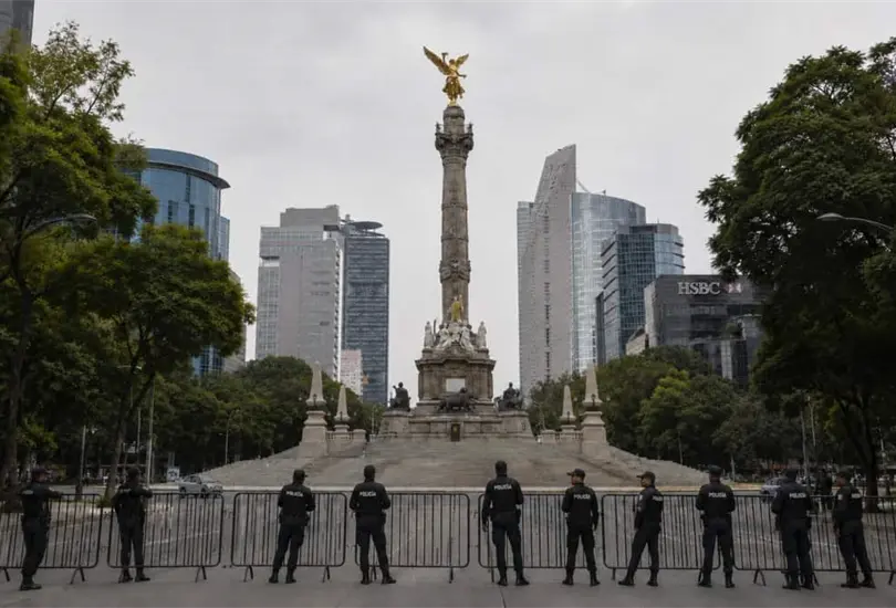 Habr&aacute; operativo especial en el &Aacute;ngel de la Independencia