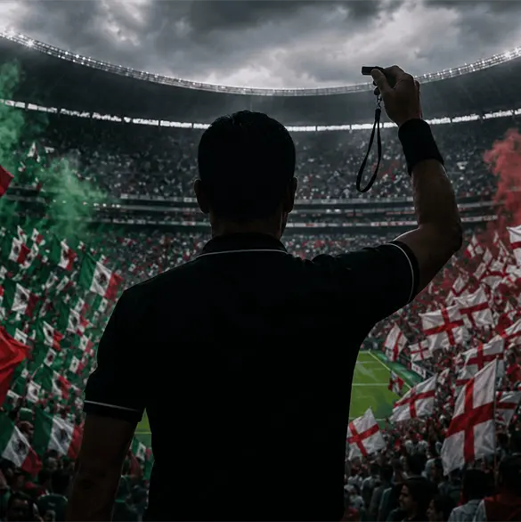 &iquest;Ayuda de la FIFA? Designan a &aacute;rbitro amuleto para el M&eacute;xico vs Inglaterra