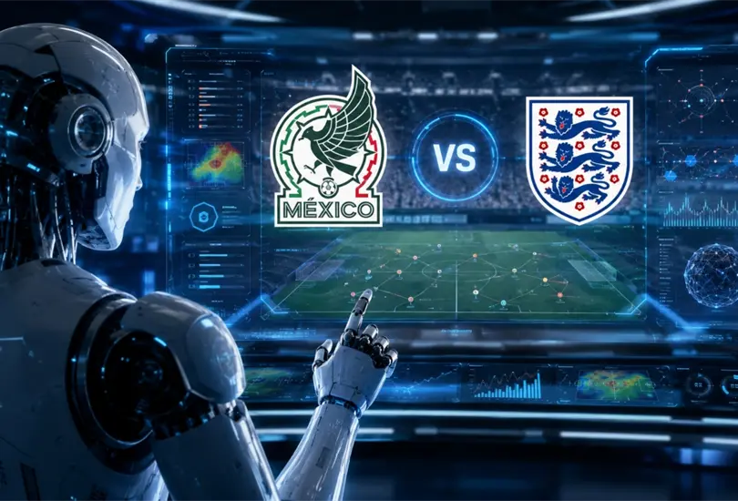 La IA tiene un claro favorito para el México vs Inglaterra La IA tiene un claro favorito para el México vs Inglaterra