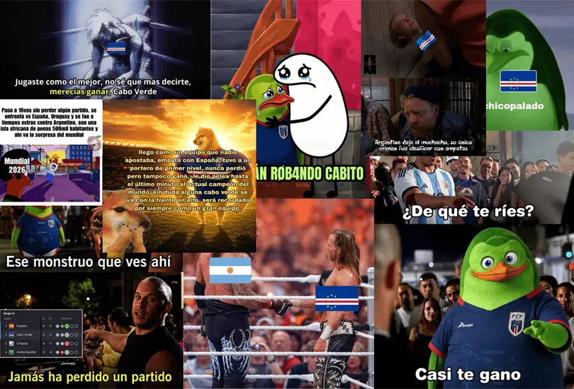 Cabo Verde perdió el partido, pero ganó el corazón del internet. Cabo Verde perdió el partido, pero ganó el corazón del internet.