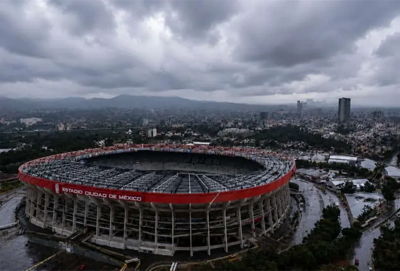 La tormenta amenaza el México vs Inglaterra La tormenta amenaza el México vs Inglaterra