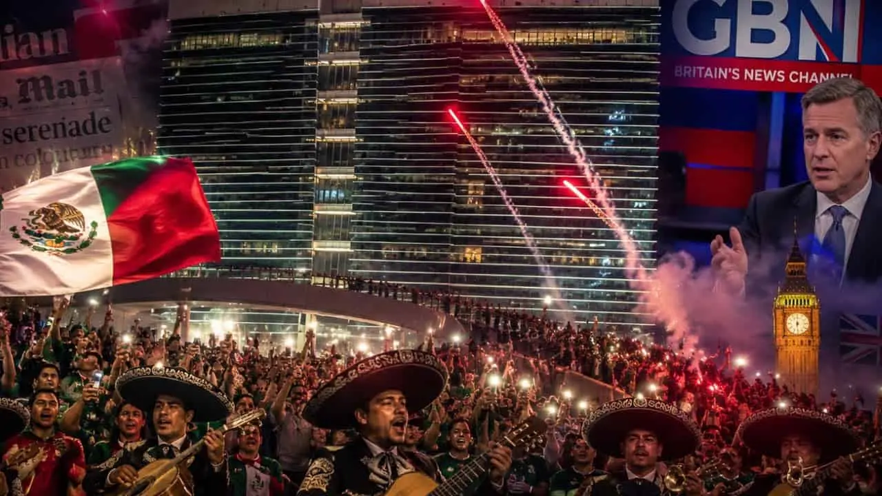  Prensa inglesa molesta con serenata mexicana 