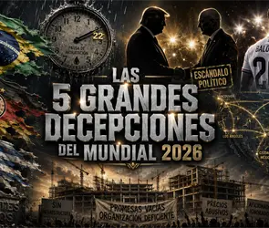 Las 5 grandes decepciones del Mundial 2026