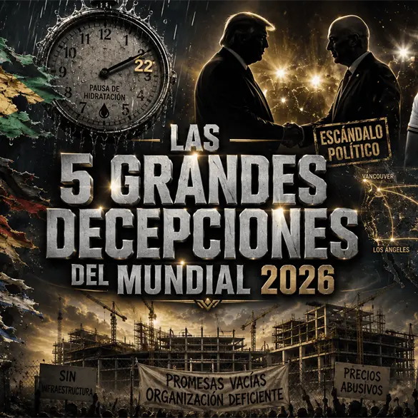Las 5 grandes decepciones del Mundial 2026