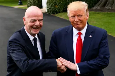 Infantino se deslinda del caso Balogun: No fue mi decisión Infantino se deslinda del caso Balogun: No fue mi decisión