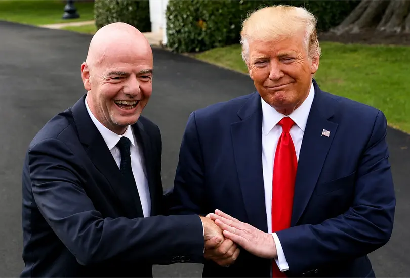 Infantino se deslinda del caso Balogun: No fue mi decisión Infantino se deslinda del caso Balogun: No fue mi decisión