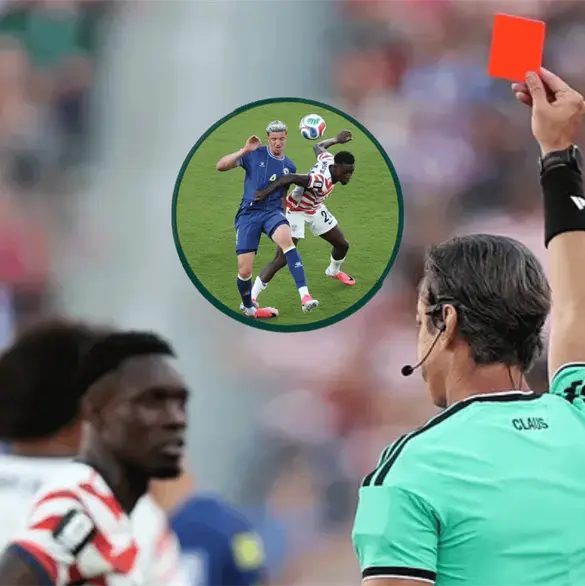 Otra selección pide el mismo trato que EEUU: aplazar roja de su jugador Otra selección pide el mismo trato que EEUU: aplazar roja de su jugador