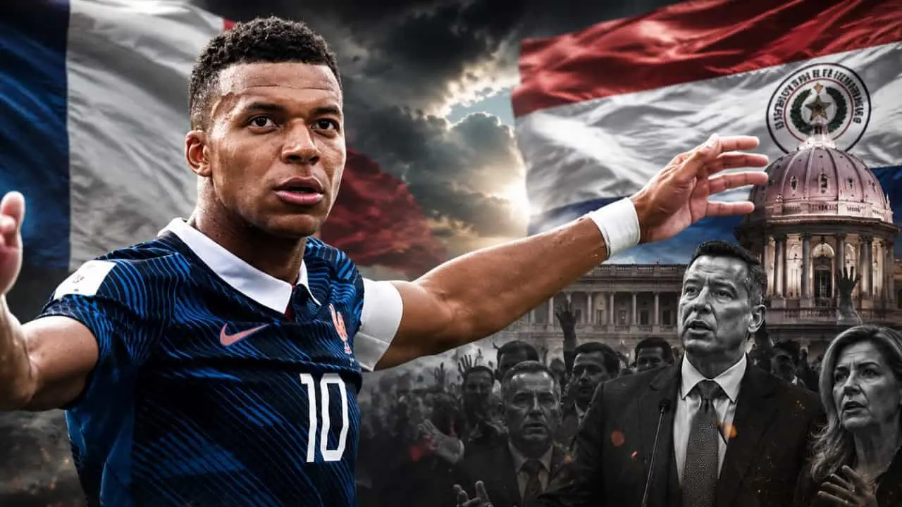  Mbappé responde a política paraguaya 