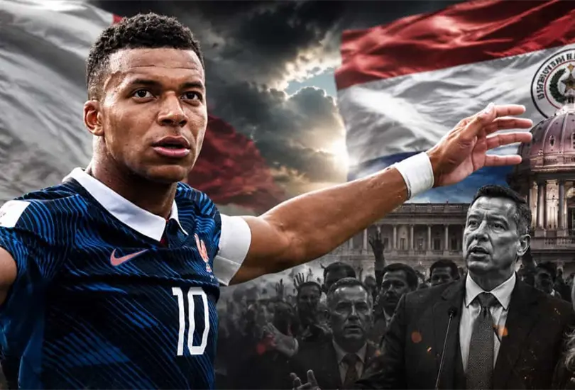Mbappé responde a política paraguaya Mbappé responde a política paraguaya