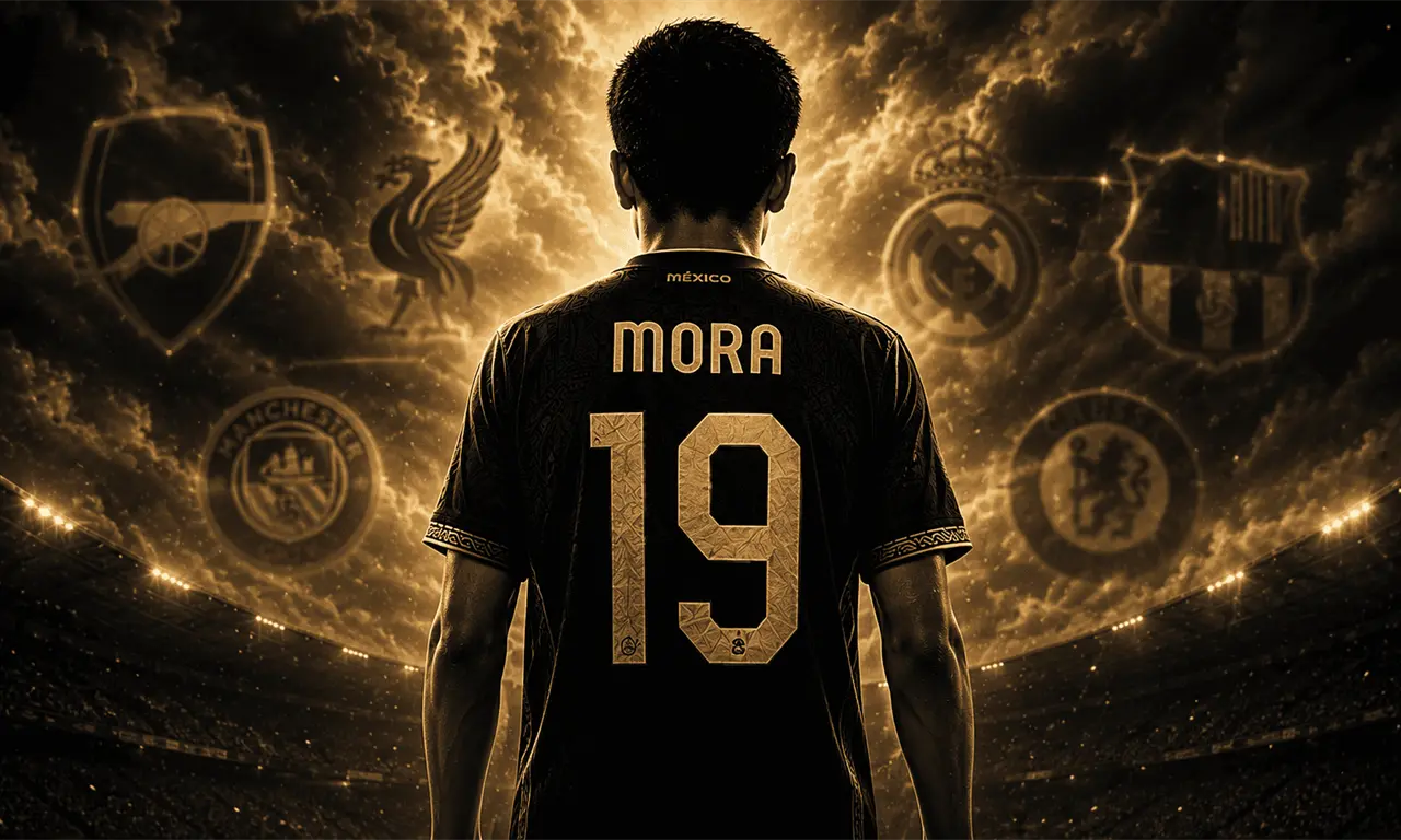  Reportes internacionales colocan a Gilberto Mora en la órbita de clubes europeos. 