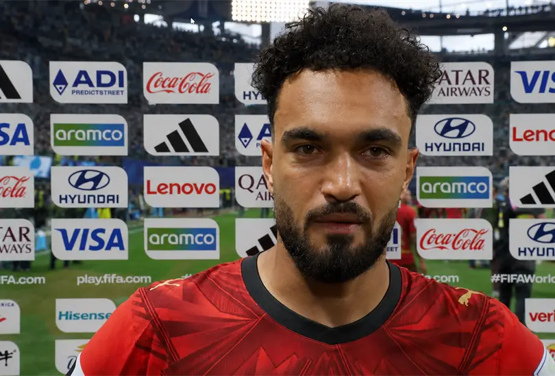 Jugador de Egipto acusa injusticia tras caer ante Argentina en el Mundial Jugador de Egipto acusa injusticia tras caer ante Argentina en el Mundial