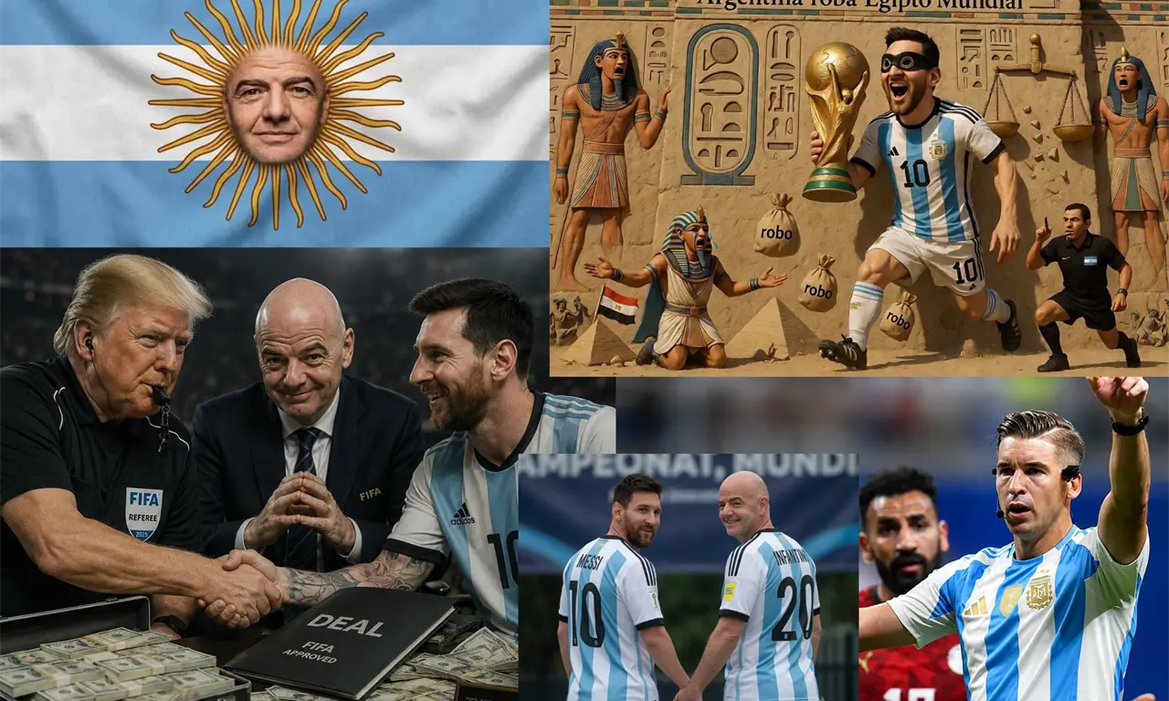  Argentina volvió a ganar con polémica en el Mundial y los memes explotaron 