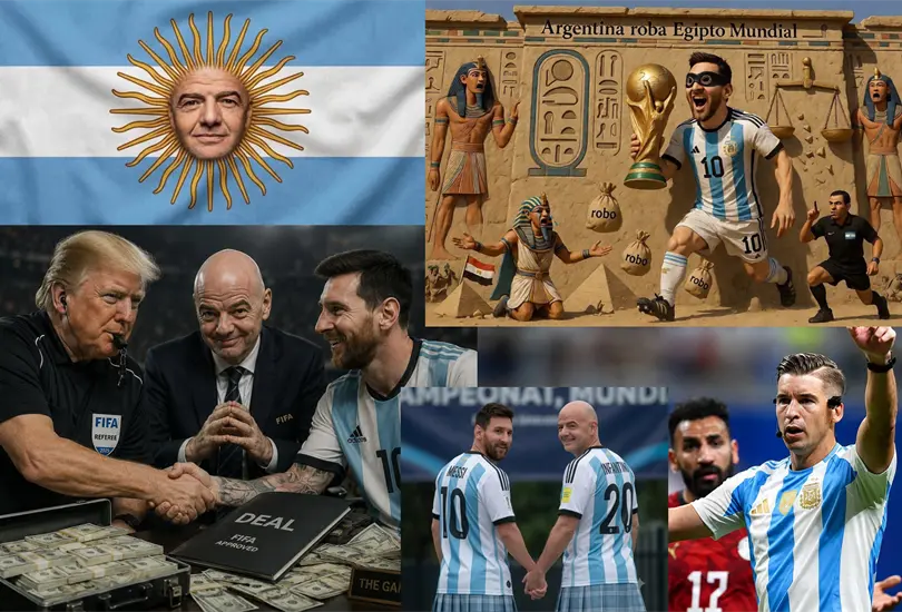 Argentina volvió a ganar con polémica en el Mundial y los memes explotaron Argentina volvió a ganar con polémica en el Mundial y los memes explotaron