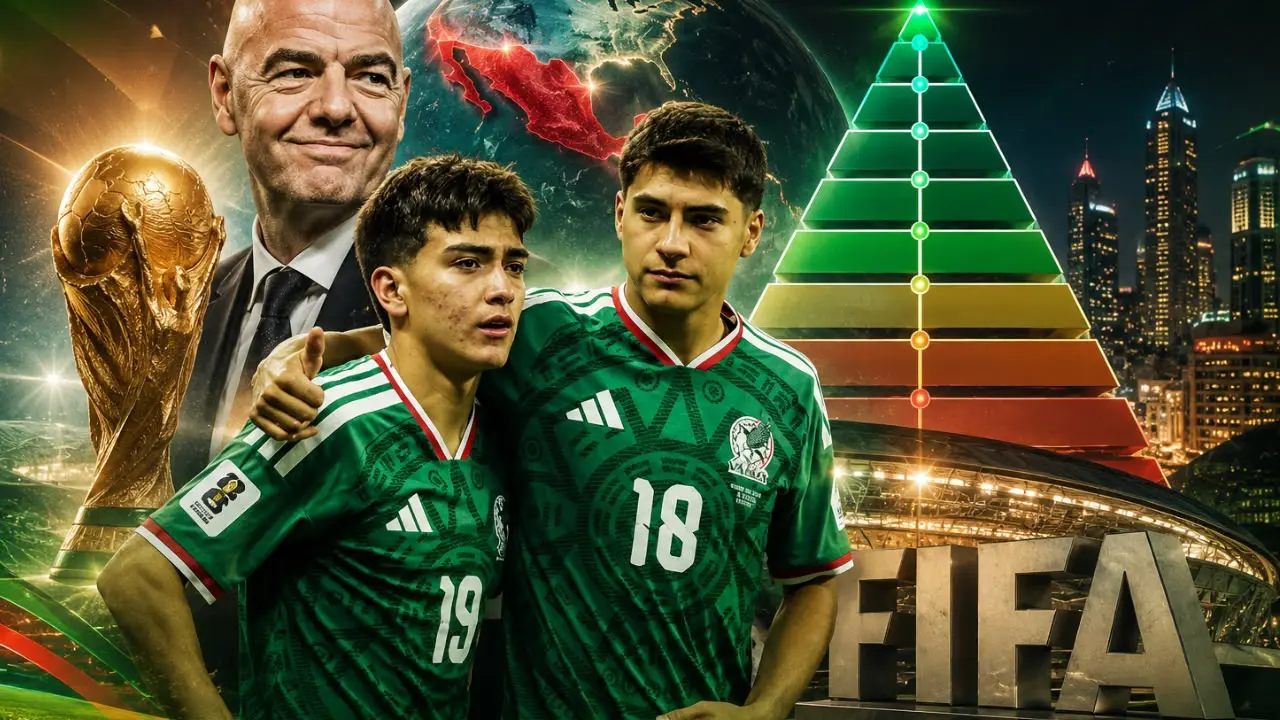  Posición de México en el Mundial 