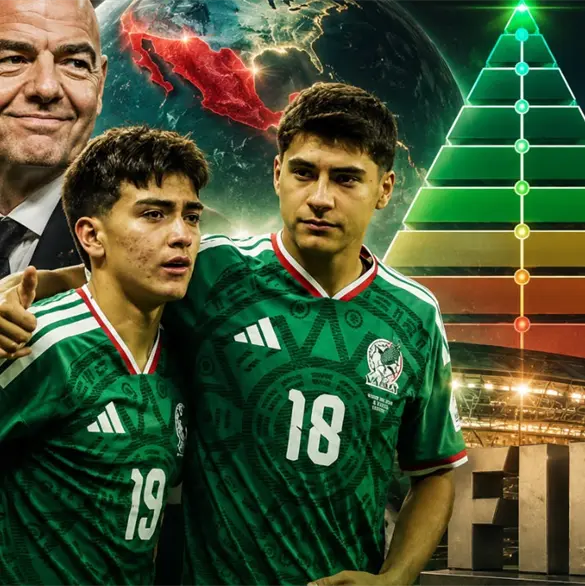 Mundial 2026: posición de la Selección Mexicana y ranking FIFA Mundial 2026: posición de la Selección Mexicana y ranking FIFA