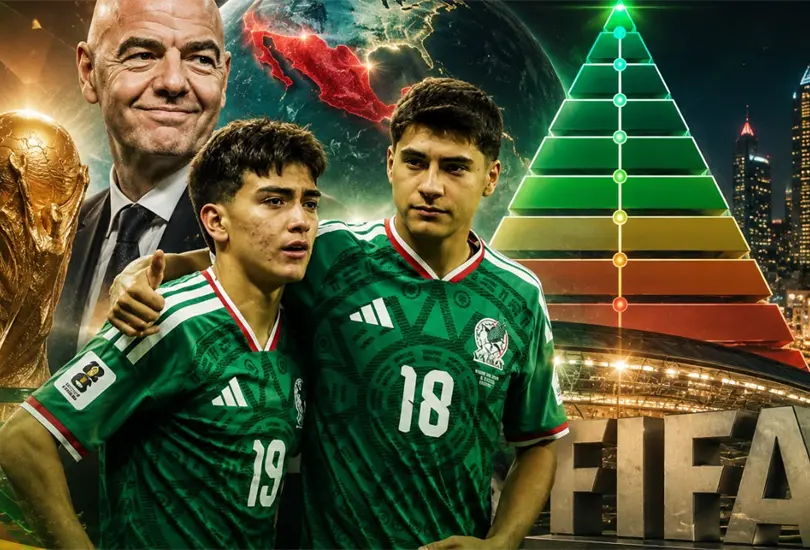 Posición de México en el Mundial Posición de México en el Mundial