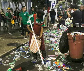 Mundial 2026 provoc&oacute; un colapso hist&oacute;rico de basura en la CDMX