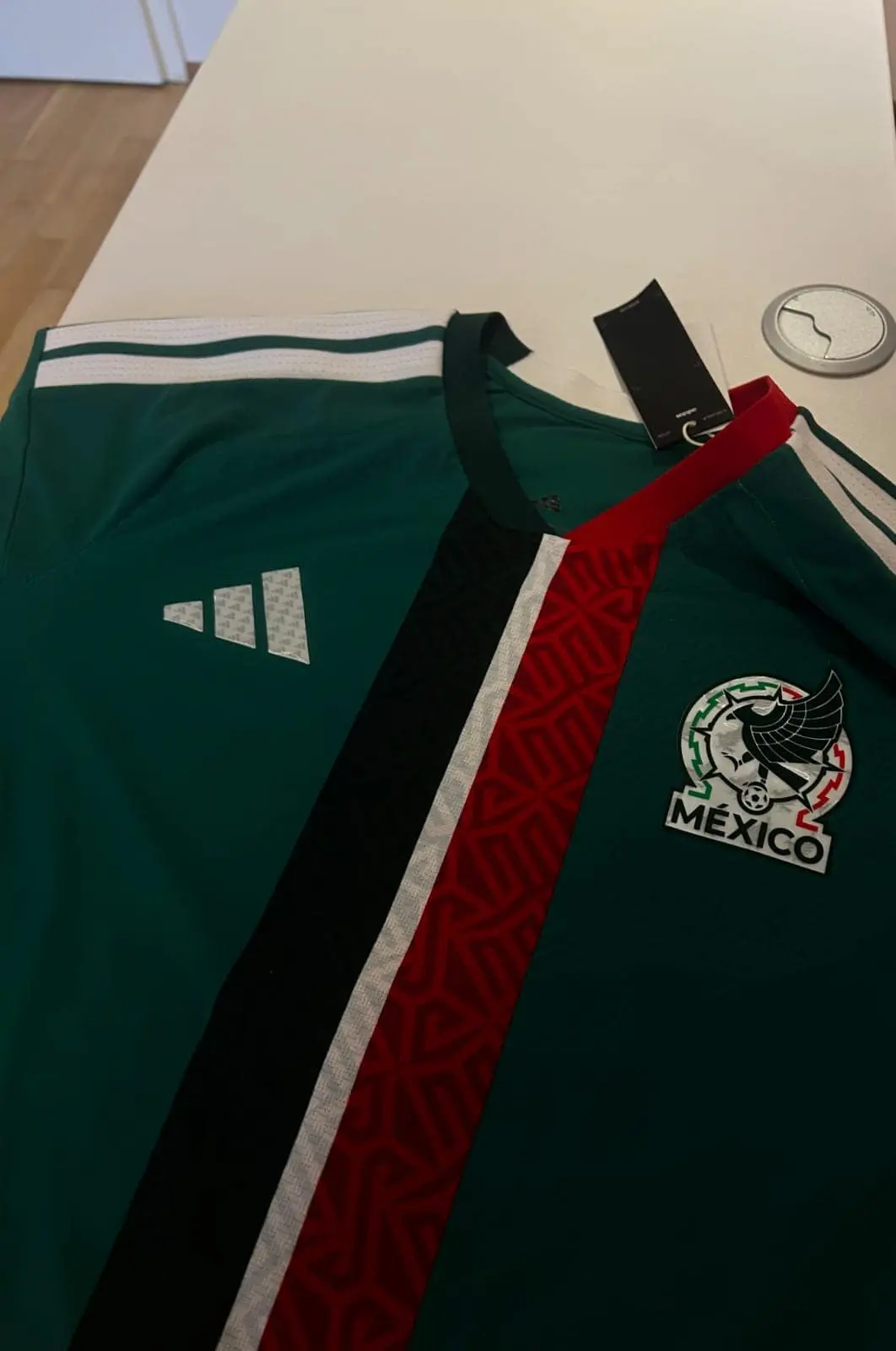 La playera descartada por Adidas