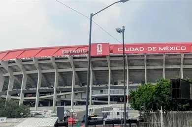 Adiós al Mundial, las primeras imágenes del desmontaje en el Azteca Adiós al Mundial, las primeras imágenes del desmontaje en el Azteca