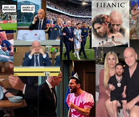 &iquest;Favoritismo FIFA? Los mejores memes de Messi e Infantino