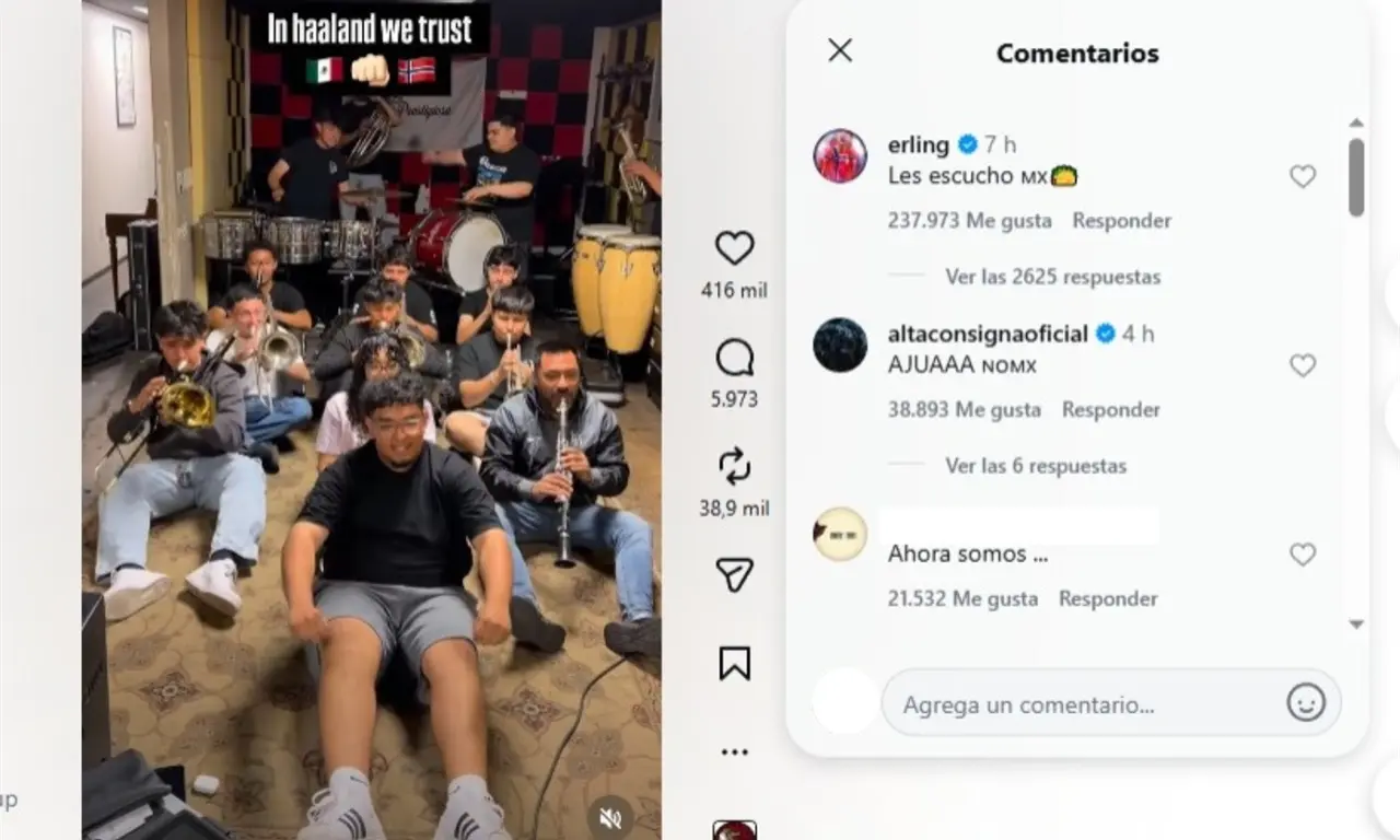  La reacción de Halaand se volvió muy viral 