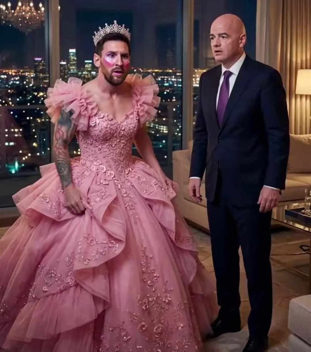 Infantino y su princesa siempre estar&aacute;n juntos