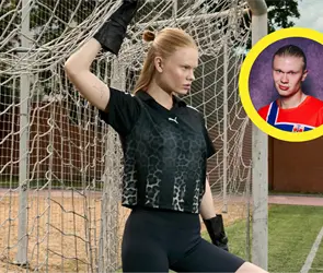 &iquest;La gemela de Haaland? Anastasia Kostromitina se vuelve viral