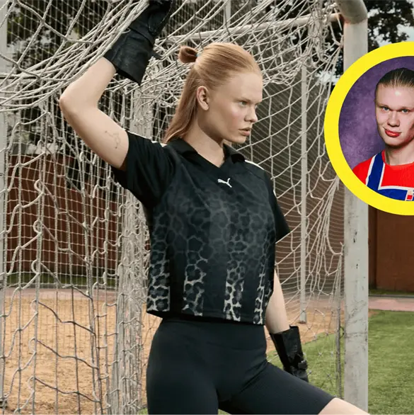 &iquest;La gemela de Haaland? Anastasia Kostromitina se vuelve viral