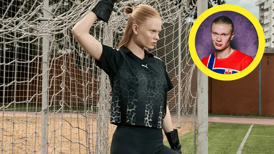 &iquest;La gemela de Haaland? Anastasia Kostromitina se vuelve viral