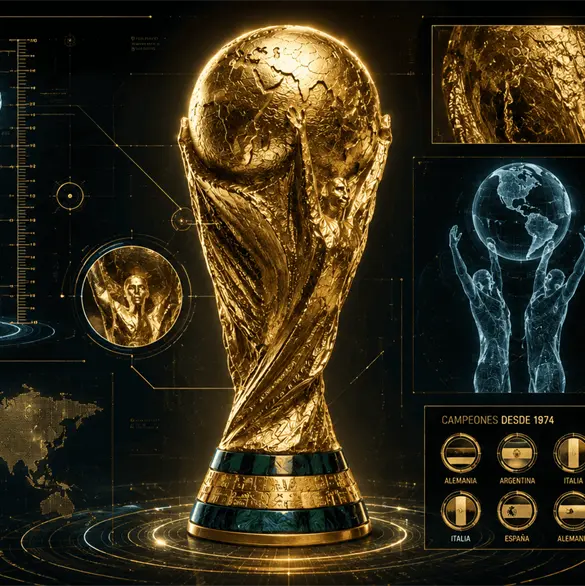 El trofeo del Mundial: oro, cifras y secretos de la joya global El trofeo del Mundial: oro, cifras y secretos de la joya global