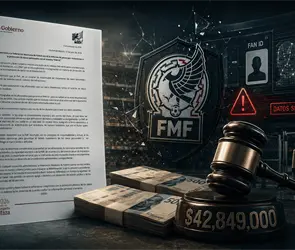 FMF multada con 42 mdp por el FAN ID