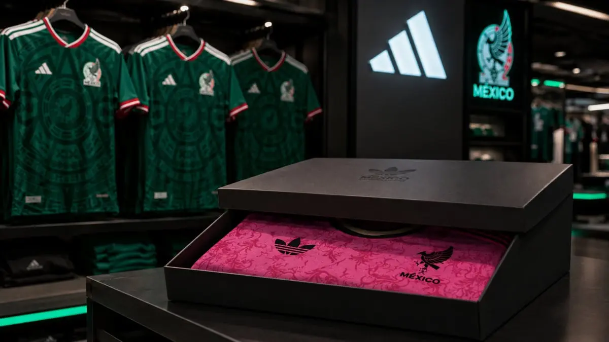  Adidas ya tendría lista la playera del Tri para el Mundial 2027 