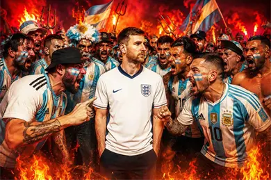 El infierno que le espera a los aficionados ingleses ante Argentina El infierno que le espera a los aficionados ingleses ante Argentina